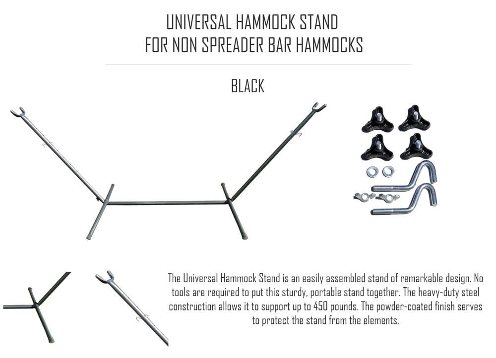 Hammock Universe Canada XL Thick Cord Mayan Hammock with Universal Stand