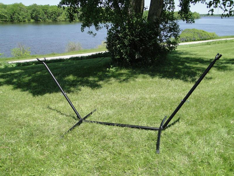 Hammock Universe Canada Deluxe Brazilian Double Hammock with Universal Stand