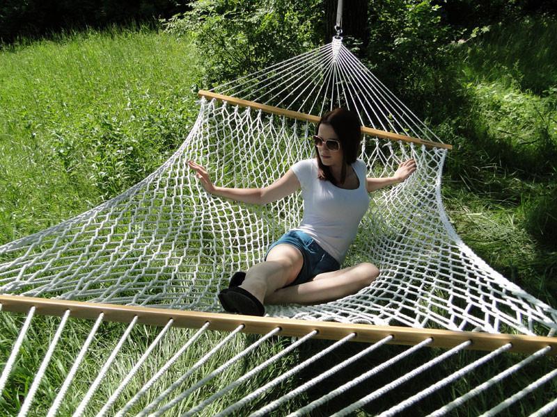 Hammock Universe Canada Cotton Rope Hammock - Double