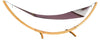 Hammock Universe Canada Deluxe Polyester Rope Hammock with Bamboo Stand