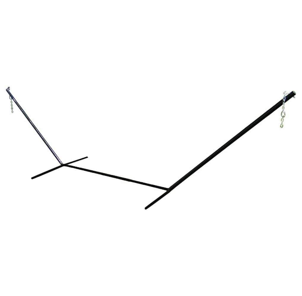 Hammock Universe Canada Olefin Double Quilted Hammock with Matching Pillow with 3-Beam Stand