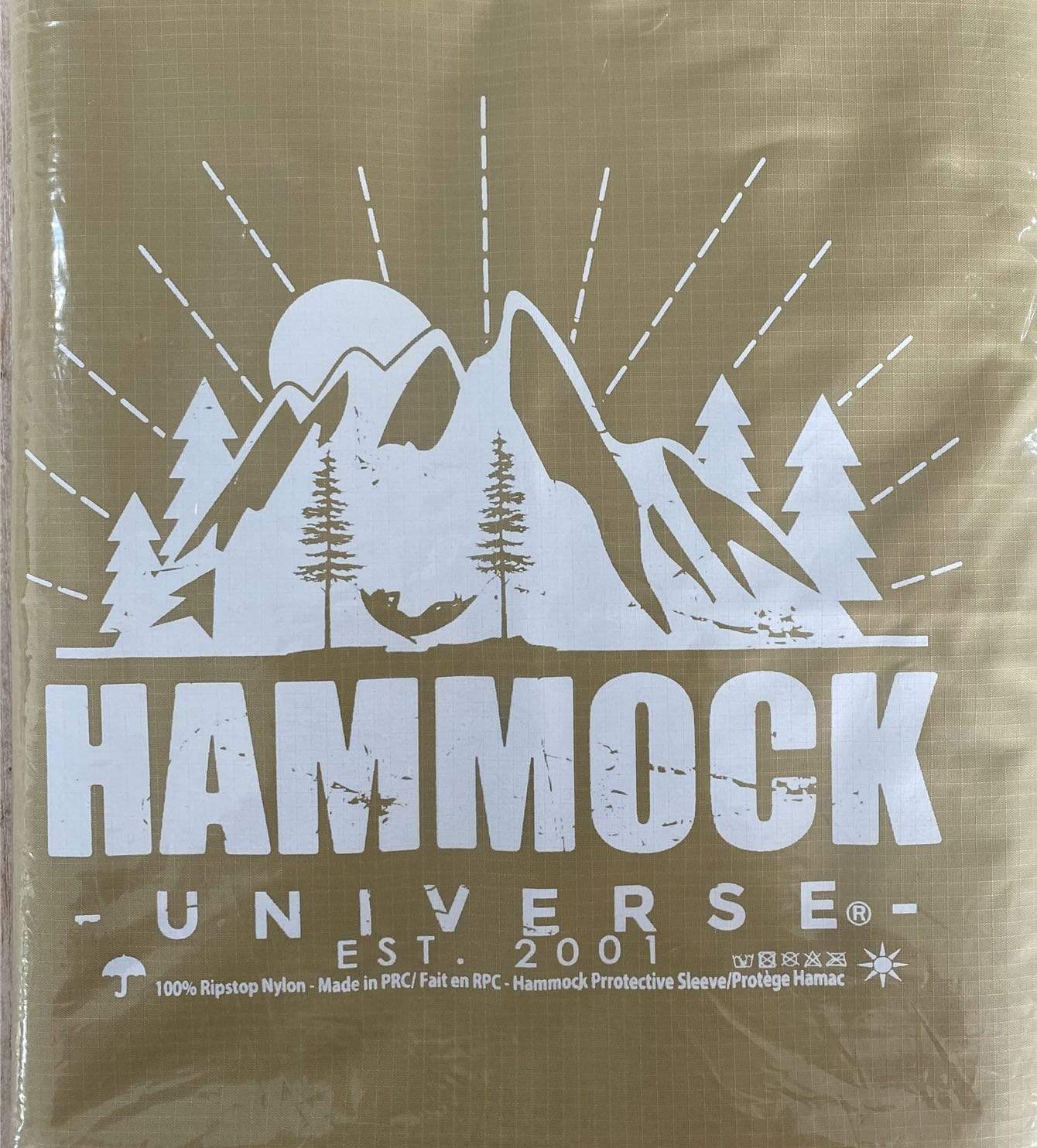 Hammock Universe Canada Protective Hammock Sock - 70D Ripstop Nylon military-beige / ca 794604045955 HS-MB