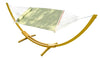 Hammock Universe Canada Olefin Double Hammock with Matching Pillow - Quick Dry and Bamboo Stand