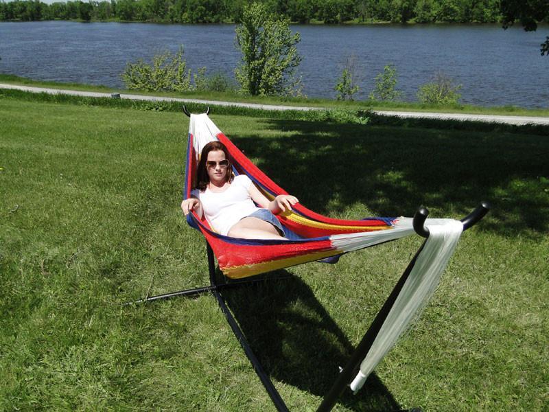 Hammock Universe Canada Double Mayan Hammock with Universal Stand