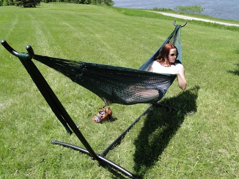 Hammock Universe Canada XL Thick Cord Mayan Hammock with Universal Stand