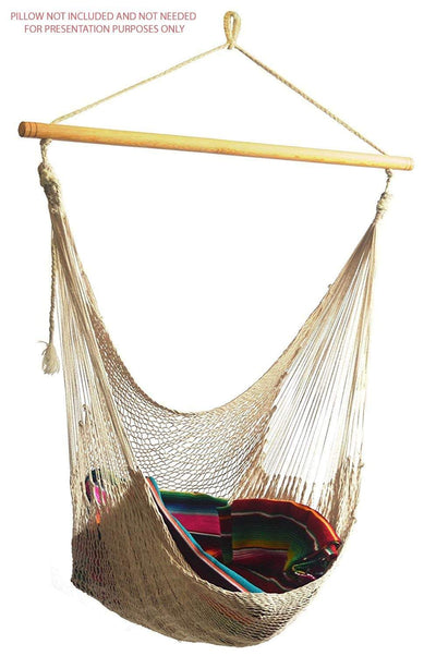 Hammock Universe Canada Deluxe Mayan Hammock Chair with Universal Chair Stand natural / ca 794604045924 MCDN+75217-2G