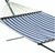 Hammock Universe Canada Poolside | Lake Hammock with 3-Beam Stand blue-and-white-stripes / ca 738447505214 51320+15TBSB